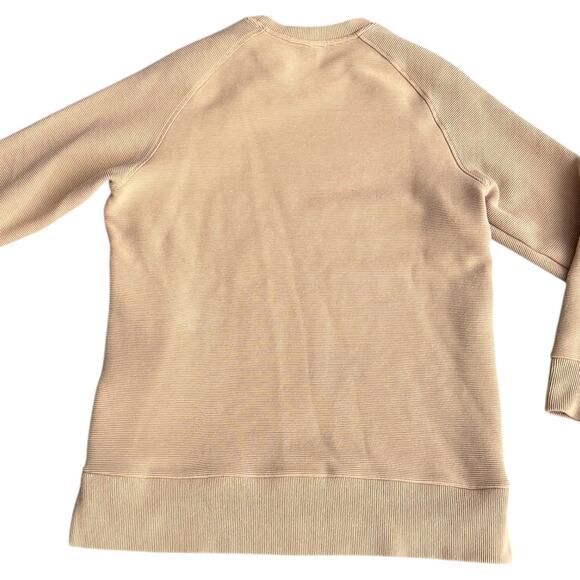 Varley Manning Ribbed Crew Side-Zip Pullover Tunic Sweatshirt Sz S - Picture 6 of 6